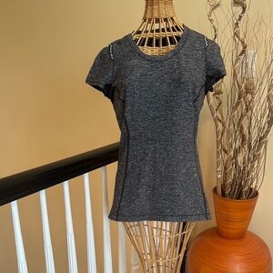 Lululemon black and Gray Women's Top